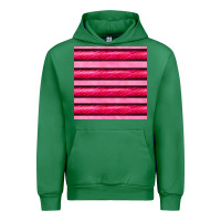 Emerald valentines day zebra stripes seamless pattern Urban Hoodie - BundleAndBundleShop