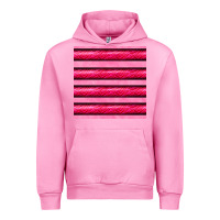 Fuchsia Pink valentines day zebra stripes seamless pattern Urban Hoodie - BundleAndBundleShop