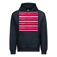 Navy valentines day zebra stripes seamless pattern Urban Hoodie - BundleAndBundleShop