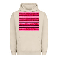 Pigment French Oak valentines day zebra stripes seamless pattern Urban Hoodie - BundleAndBundleShop