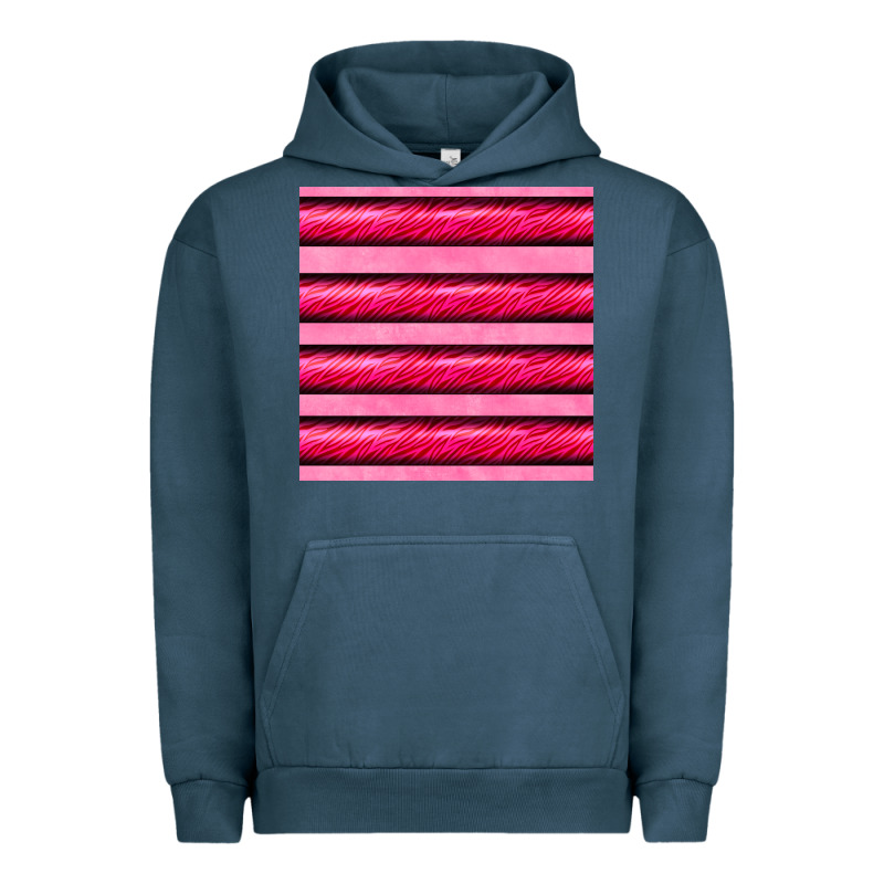 Valentines Day Zebra Stripes Seamless Pattern Urban Hoodie by BundleAndBundleShop | Teevron