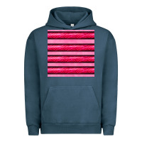 Pigment Midnight Navy valentines day zebra stripes seamless pattern Urban Hoodie - BundleAndBundleShop