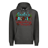 Charcoal Heather santa s favorite respiratory therapist Premium Hoodie - JahusDesignShop