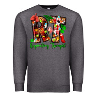 Charcoal Heather christmas respiratory therapist Premium Sweatshirt - Zillion Design Studio