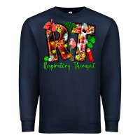 Navy christmas respiratory therapist Premium Sweatshirt - Zillion Design Studio