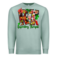 Seafoam christmas respiratory therapist Premium Sweatshirt - Zillion Design Studio