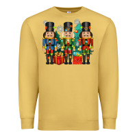 Antique Gold christmas natcrackers Premium Sweatshirt - Zillion Design Studio