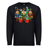 Black christmas natcrackers Premium Sweatshirt - Zillion Design Studio