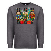 Charcoal Heather christmas natcrackers Premium Sweatshirt - Zillion Design Studio