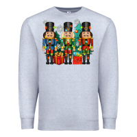 Heather Grey christmas natcrackers Premium Sweatshirt - Zillion Design Studio
