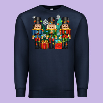 Christmas Natcrackers Premium Sweatshirt Designed By Zillion Design Studio