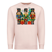 Pale Pink christmas natcrackers Premium Sweatshirt - Zillion Design Studio