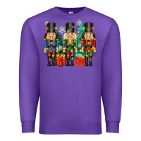Purple christmas natcrackers Premium Sweatshirt - Zillion Design Studio