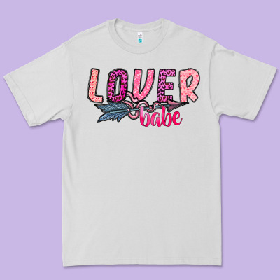 Lover Babe Premium Tee Designed By Sublimationcraftshop