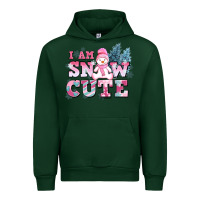 Foreset Green i am snow cute Urban Hoodie - AdoDesignShop