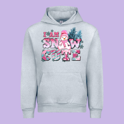 I Am Snow Cute Urban Hoodie Designed By Adodesignshop