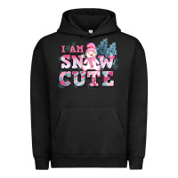 Pigment Black i am snow cute Urban Hoodie - AdoDesignShop