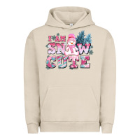 Pigment French Oak i am snow cute Urban Hoodie - AdoDesignShop