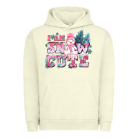 Pigment Pistachio i am snow cute Urban Hoodie - AdoDesignShop