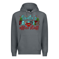 Rock santa s favorite office staff Premium Hoodie - JahusDesignShop