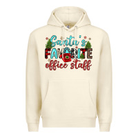 Sandshell santa s favorite office staff Premium Hoodie - JahusDesignShop