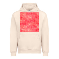 Sandshell valentines day xoxo seamless pattern Urban Hoodie - BundleAndBundleShop