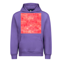 Tulip valentines day xoxo seamless pattern Urban Hoodie - BundleAndBundleShop