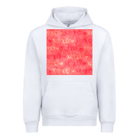 White valentines day xoxo seamless pattern Urban Hoodie - BundleAndBundleShop