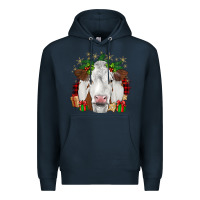Navy christmas simmental Premium Hoodie - JahusDesignShop