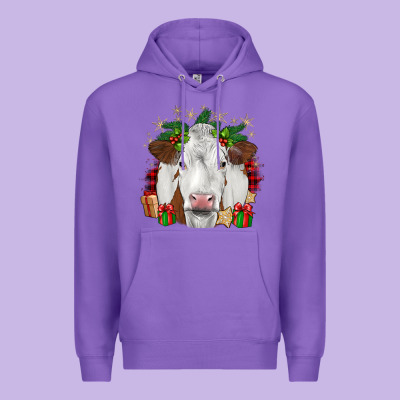 Christmas Simmental Premium Hoodie Designed By Jahusdesignshop