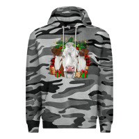 Slate Camo christmas simmental Premium Hoodie - JahusDesignShop