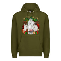 Army Green christmas simmental Premium Hoodie - JahusDesignShop