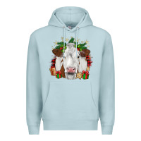 Blue Mist christmas simmental Premium Hoodie - JahusDesignShop