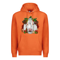 Carrot christmas simmental Premium Hoodie - JahusDesignShop