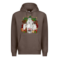 Coffee christmas simmental Premium Hoodie - JahusDesignShop