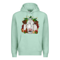 Seafoam christmas simmental Premium Hoodie - JahusDesignShop