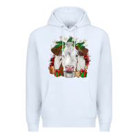 White christmas simmental Premium Hoodie - JahusDesignShop