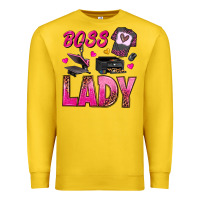 Lemon boss lady Premium Sweatshirt - texasbilliewilder