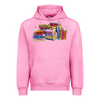 Fuchsia Pink book tropes Urban Hoodie - Artiststas