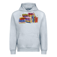 Heather Grey book tropes Urban Hoodie - Artiststas