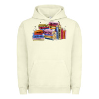 Pigment Pistachio book tropes Urban Hoodie - Artiststas