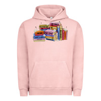 Pigment Salmon book tropes Urban Hoodie - Artiststas