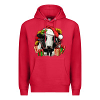 Cardinal christmas holstein Premium Hoodie - JahusDesignShop