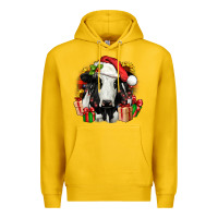 Lemon christmas holstein Premium Hoodie - JahusDesignShop