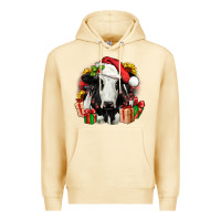 Pina Colada christmas holstein Premium Hoodie - JahusDesignShop