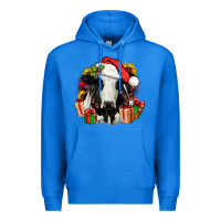 True Royal christmas holstein Premium Hoodie - JahusDesignShop