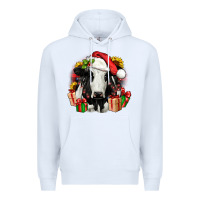 White christmas holstein Premium Hoodie - JahusDesignShop