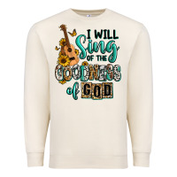 Sandshell i will sing of the goodness of god Premium Sweatshirt - RanaPortraitStore