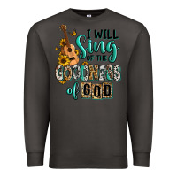 Smoke i will sing of the goodness of god Premium Sweatshirt - RanaPortraitStore