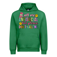 Emerald call me antisocial but please don't call me Urban Hoodie - Artiststas
